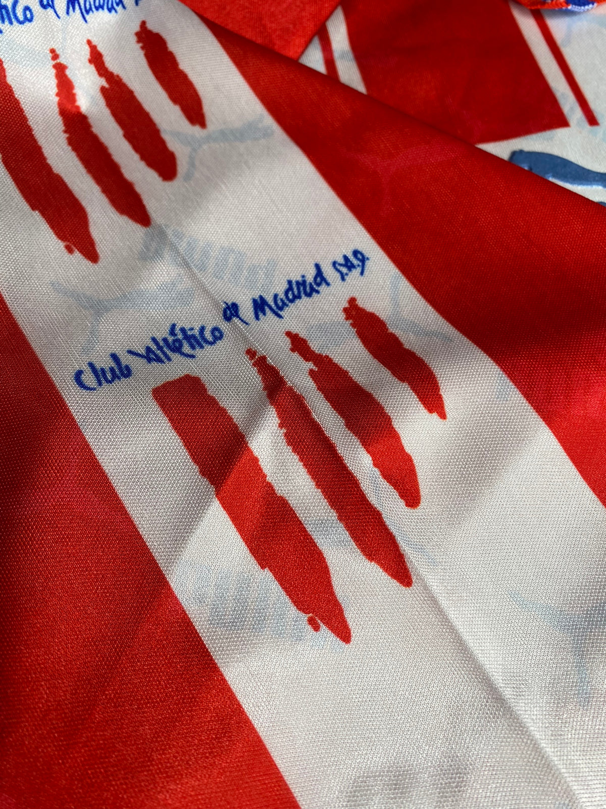Atletico Madrid home jersey. Season 94/95. Diego Simeone.