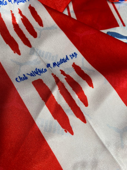 Atletico Madrid home jersey. Season 94/95. Diego Simeone.