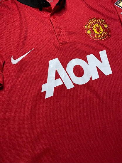 Manchester United home jersey. Season 13/14. Wayne Rooney.