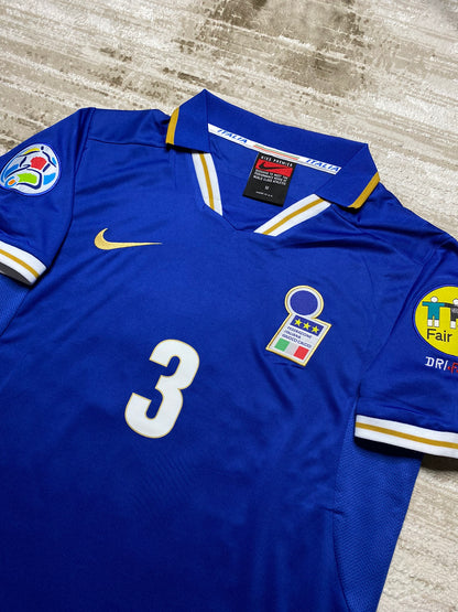 Italy's home jersey. Season 96/97. Paolo Maldini.