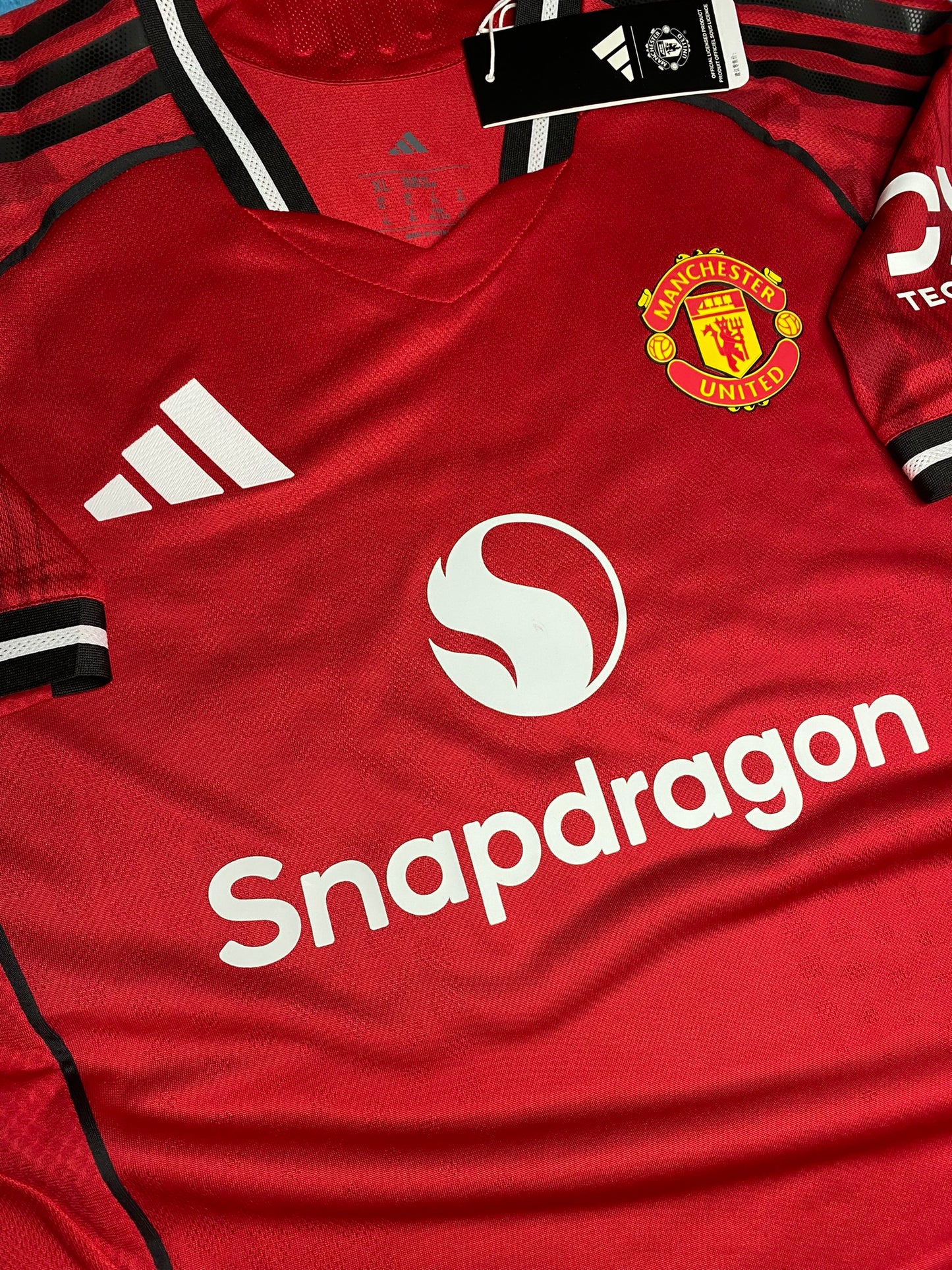 Manchester United home jersey. Season 25/26. Casemiro Carlos Henrique