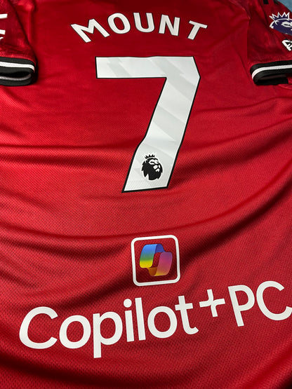 Manchester United home jersey. Season 25/26. Mason Mount