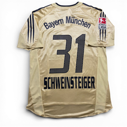 Bayern Munich away jersey. Season 04/05. Bastian Schweinsteger