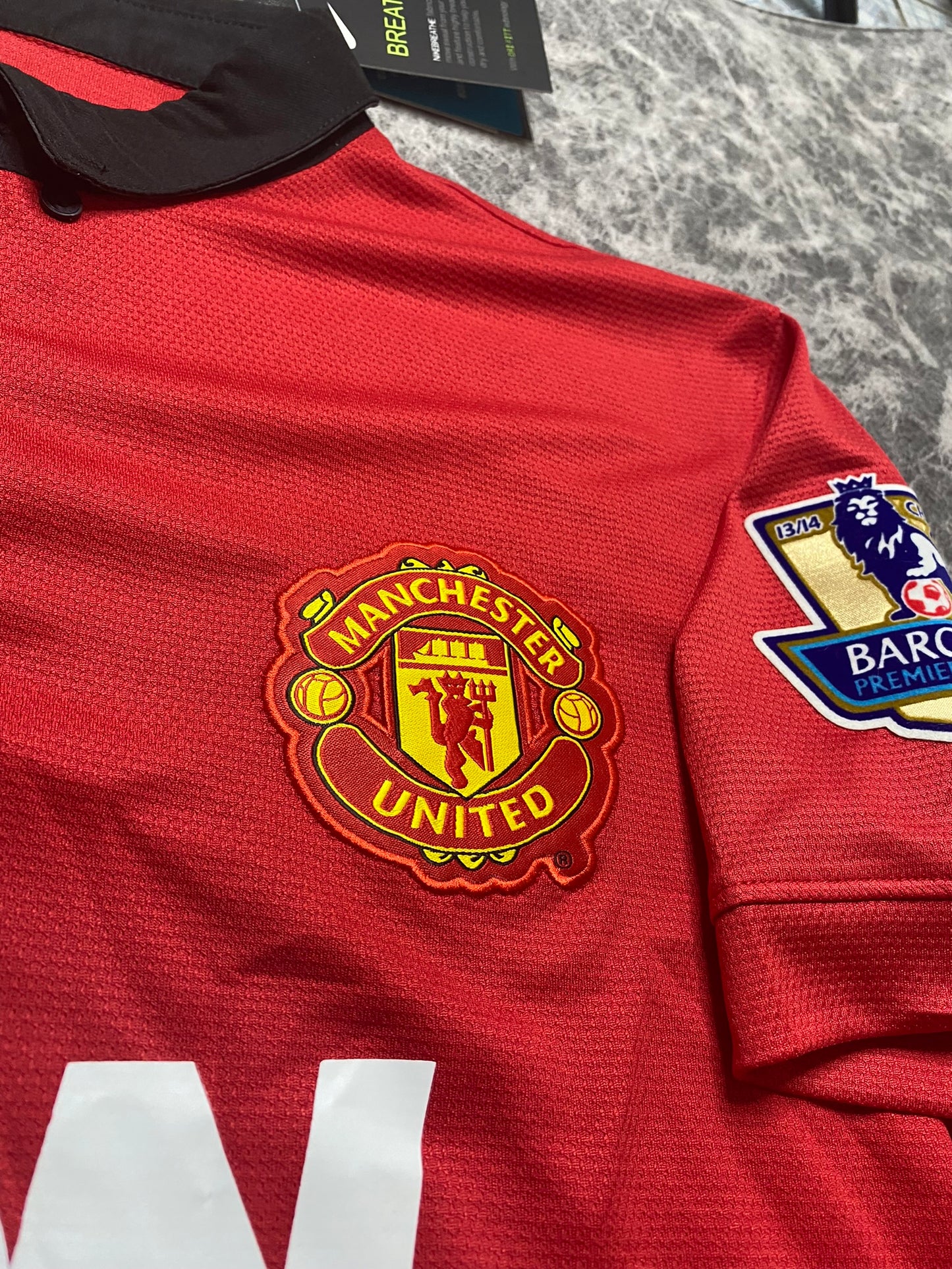 Manchester United home jersey. Season 13/14. Wayne Rooney.