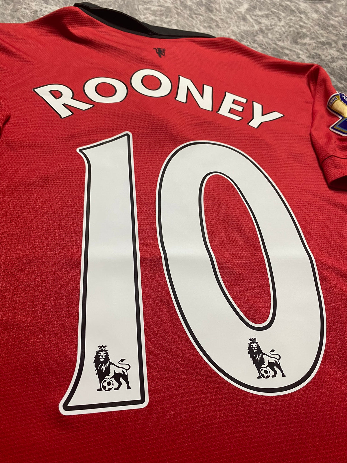 Manchester United home jersey. Season 13/14. Wayne Rooney.