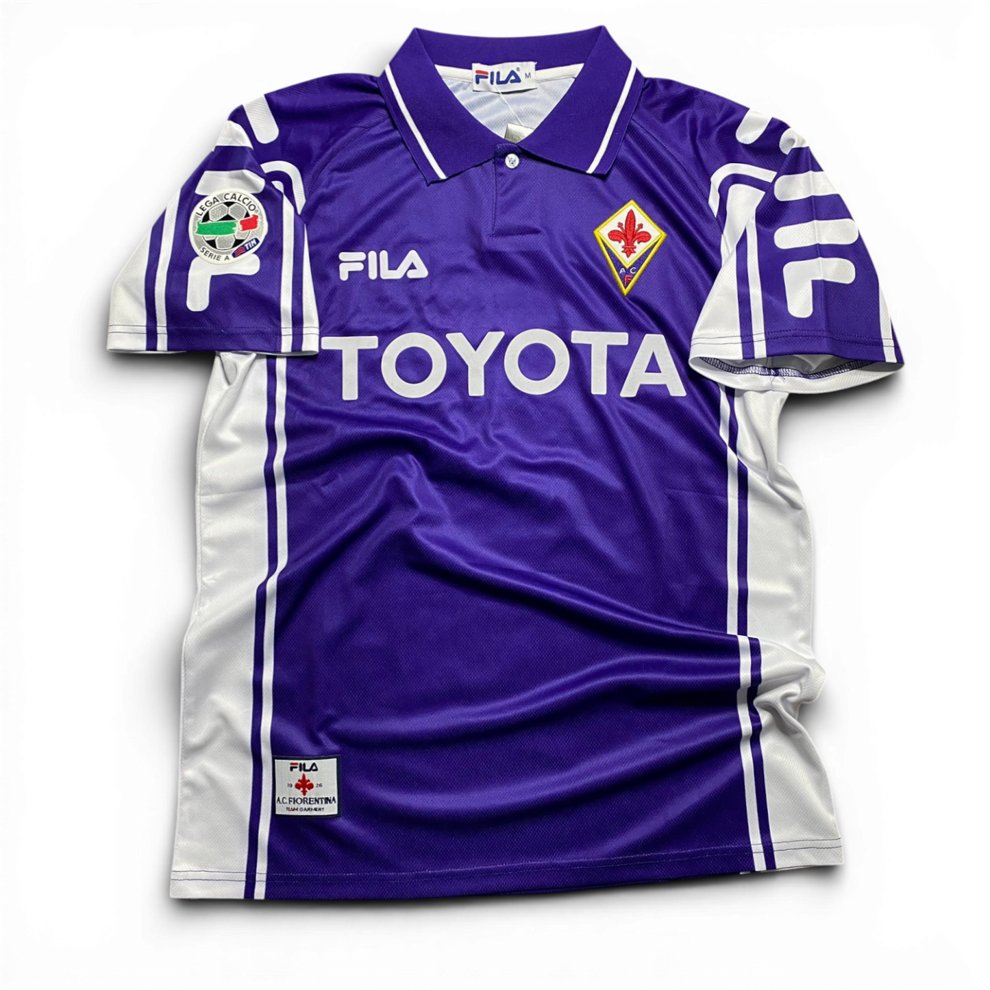 Fiorentina home jersey. Season 99/00. Gabriel Batistuta