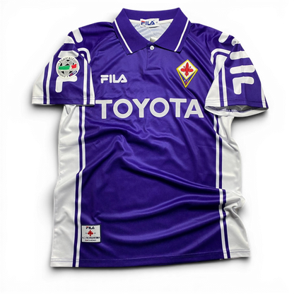 Fiorentina home jersey. Season 99/00. Gabriel Batistuta