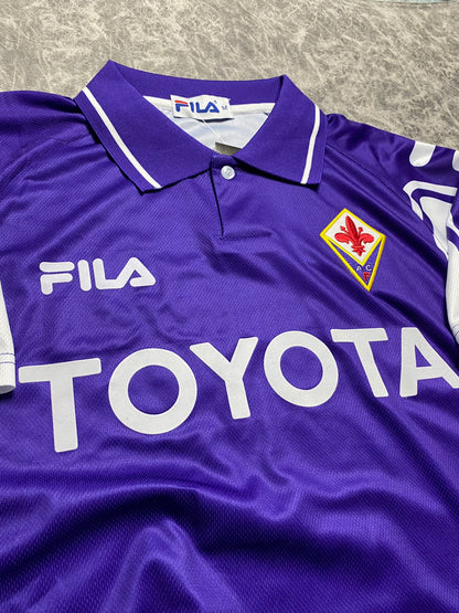 Fiorentina home jersey. Season 99/00. Gabriel Batistuta