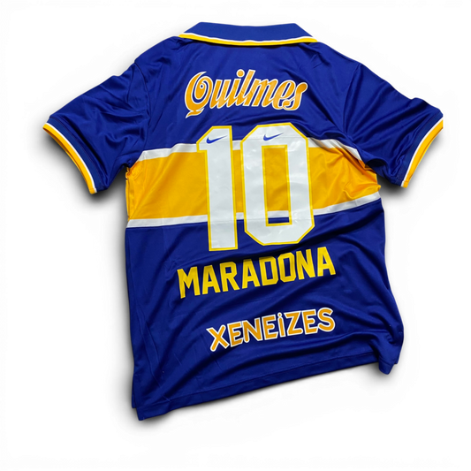 Boca Juniors home jersey. Season 96/97. Diego Armando Maradona