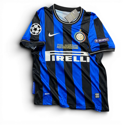 Inter's 2010 Champions League Final Home Jersey. Mario Balotelli.