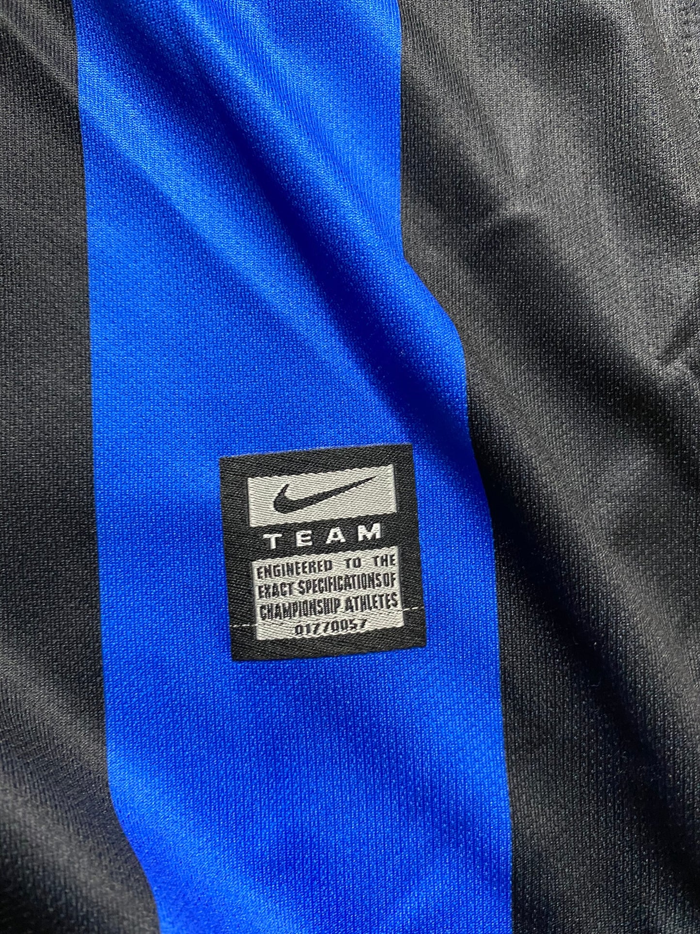 Inter's 2010 Champions League Final Home Jersey. Mario Balotelli.