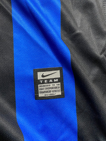 Inter's 2010 Champions League Final Home Jersey. Mario Balotelli.