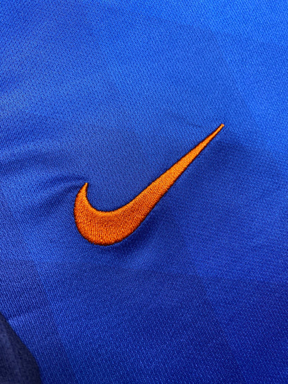 The Netherlands' home jersey for the 2014 World Cup. Robin Van Persie