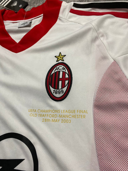 AC Milan away jersey, for the 2003 Champions League final. Andriy Shevchenko