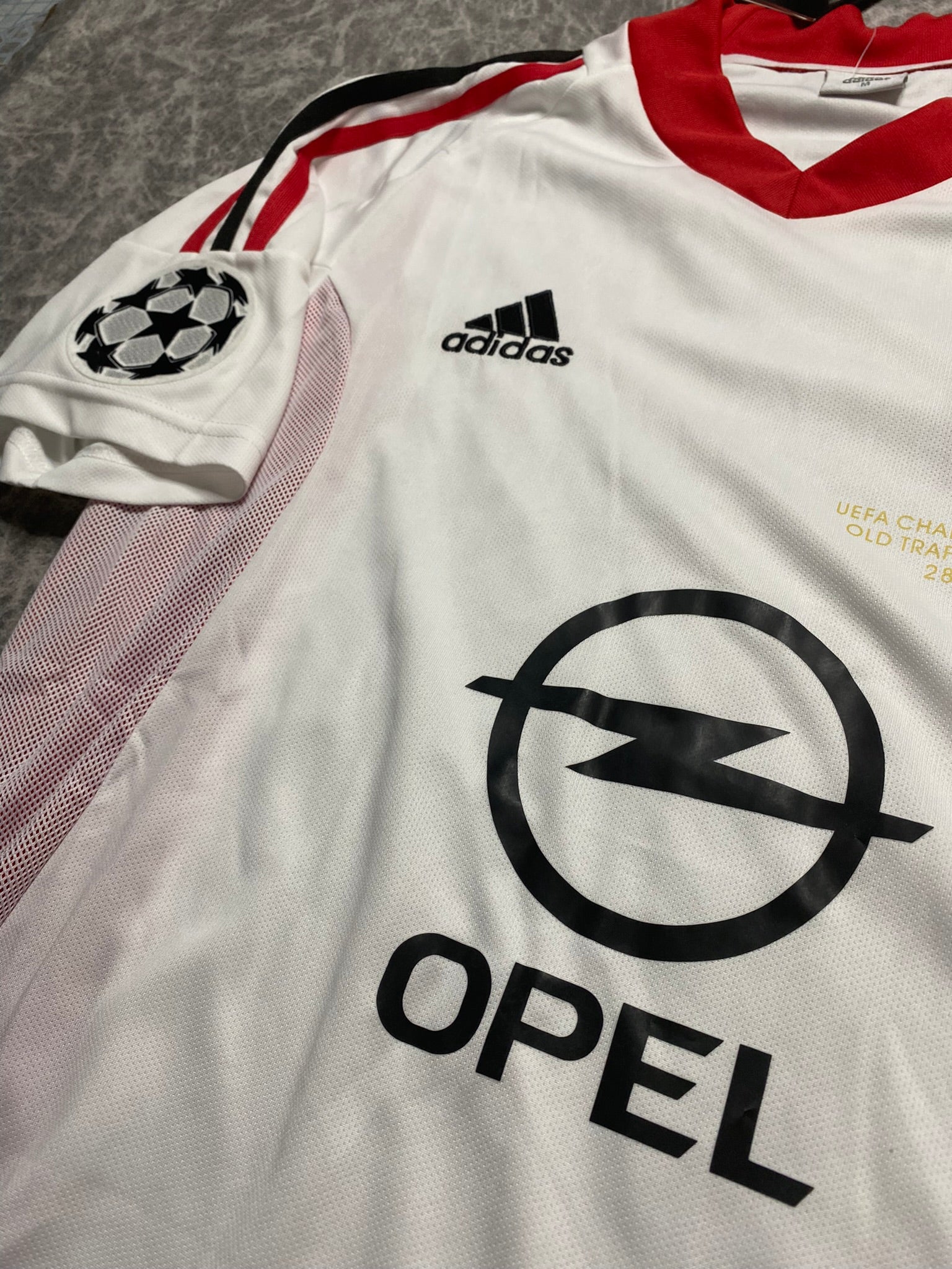 AC Milan away jersey, for the 2003 Champions League final. Andriy Shevchenko