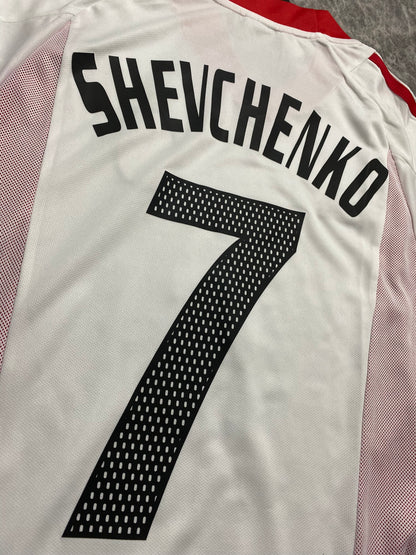AC Milan away jersey, for the 2003 Champions League final. Andriy Shevchenko
