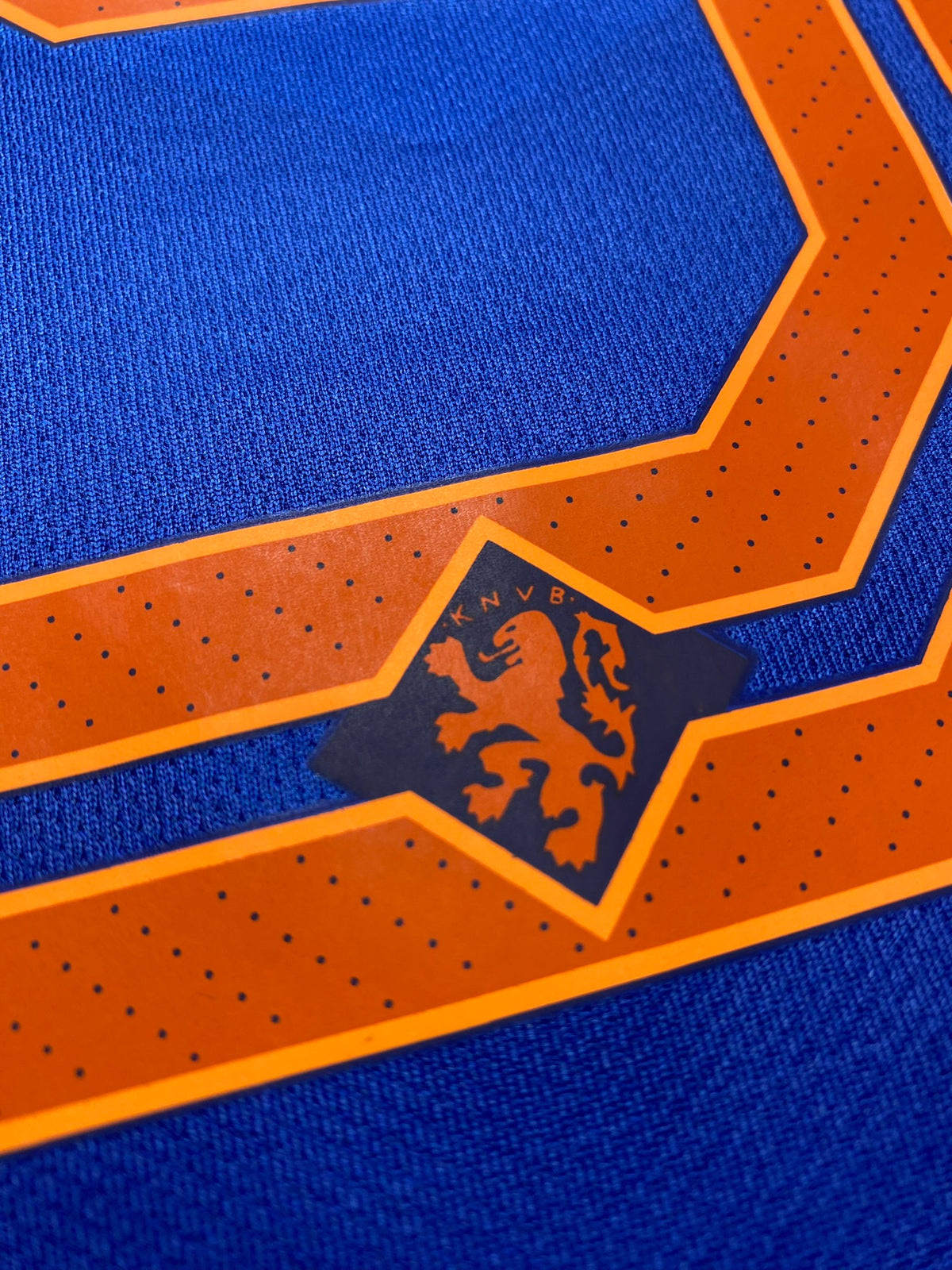 The Netherlands' home jersey for the 2014 World Cup. Robin Van Persie