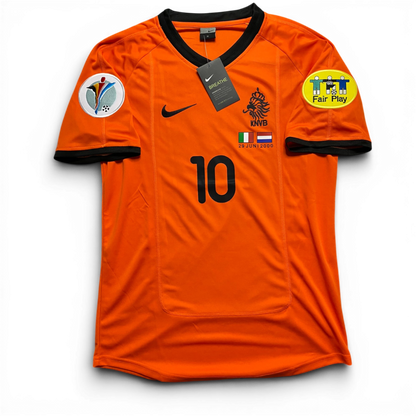 The Netherlands' home jersey for Euro 2000. Dennis Bergkamp