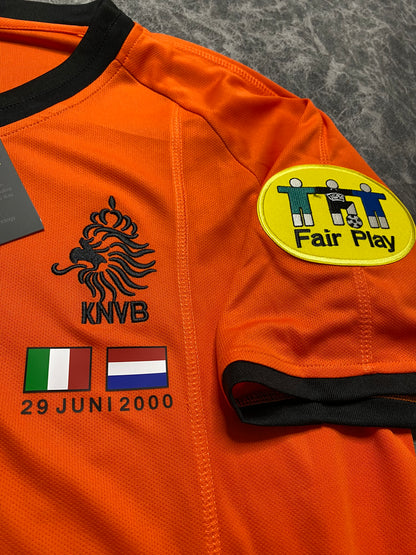 The Netherlands' home jersey for Euro 2000. Dennis Bergkamp