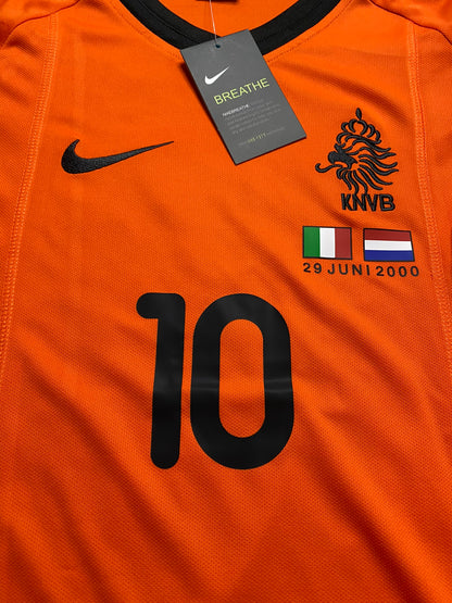 The Netherlands' home jersey for Euro 2000. Dennis Bergkamp