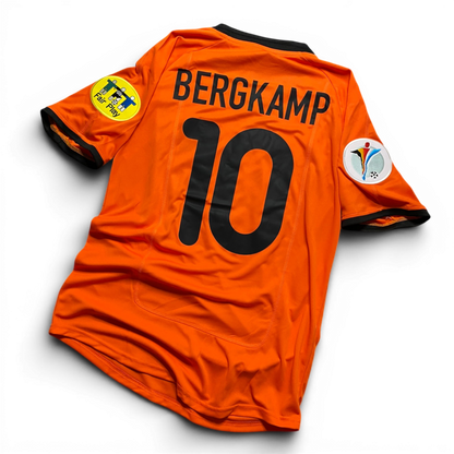 The Netherlands' home jersey for Euro 2000. Dennis Bergkamp