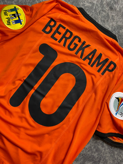 The Netherlands' home jersey for Euro 2000. Dennis Bergkamp