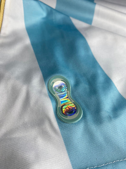 Argentina's home jersey for the 2006 World Cup. Juan Roman Riquelme