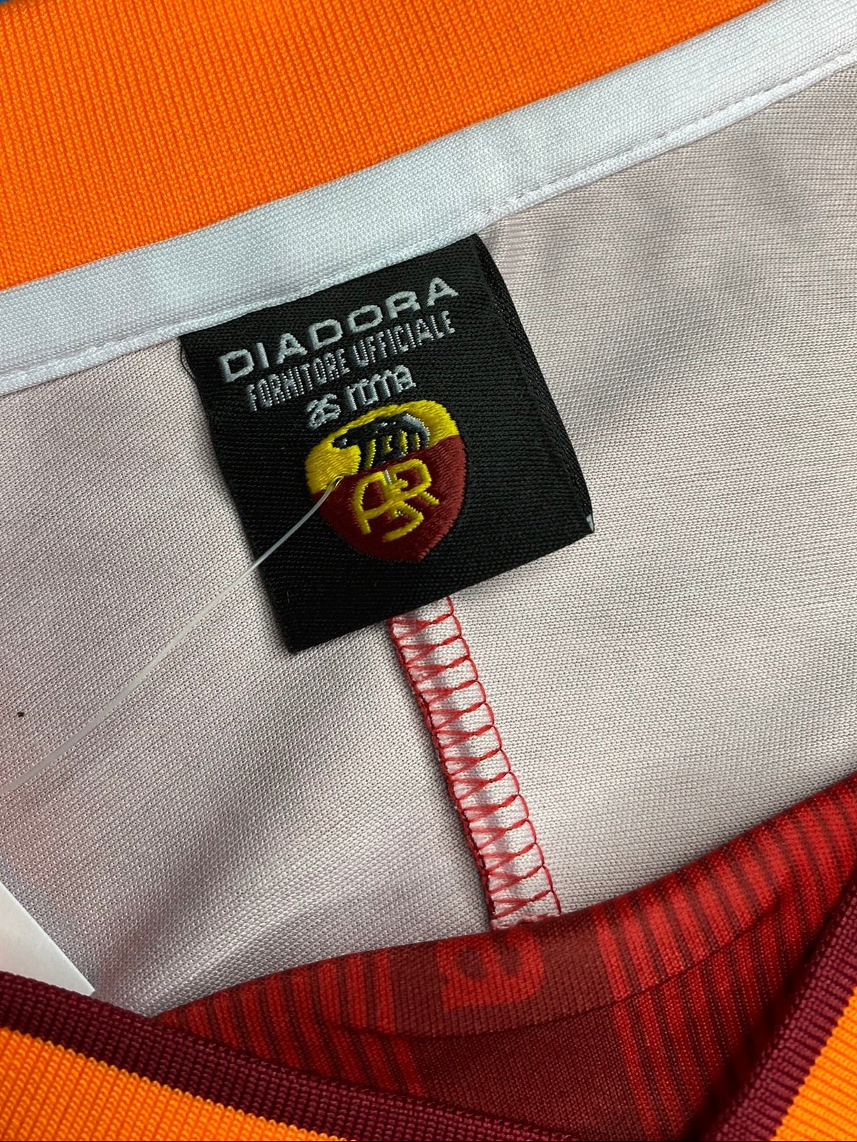 AS Roma home jersey. Season 99/00. Francesco Totti