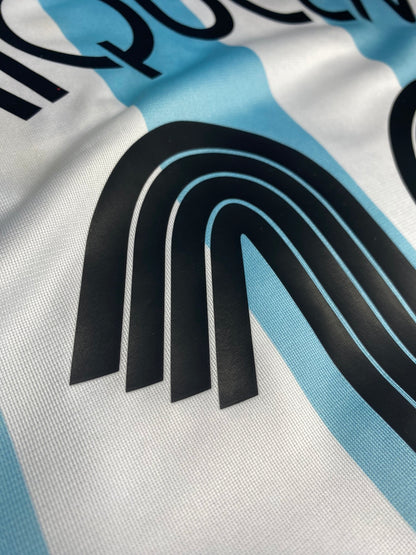 Argentina's home jersey for the 2006 World Cup. Juan Roman Riquelme