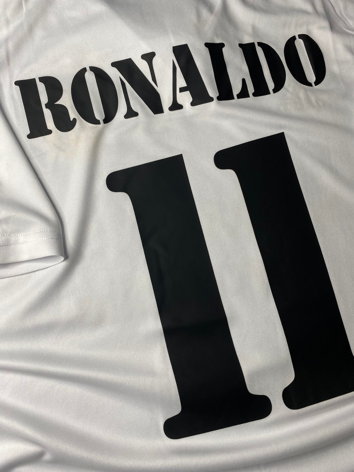 Real Madrid home jersey. Season 02/03. Ronaldo Nazario