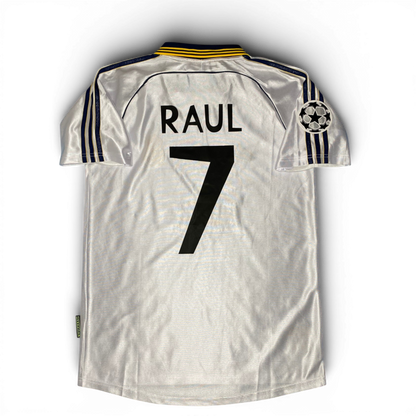 Real Madrid home jersey. Season 98/00. Raul Gonzalez Blanco