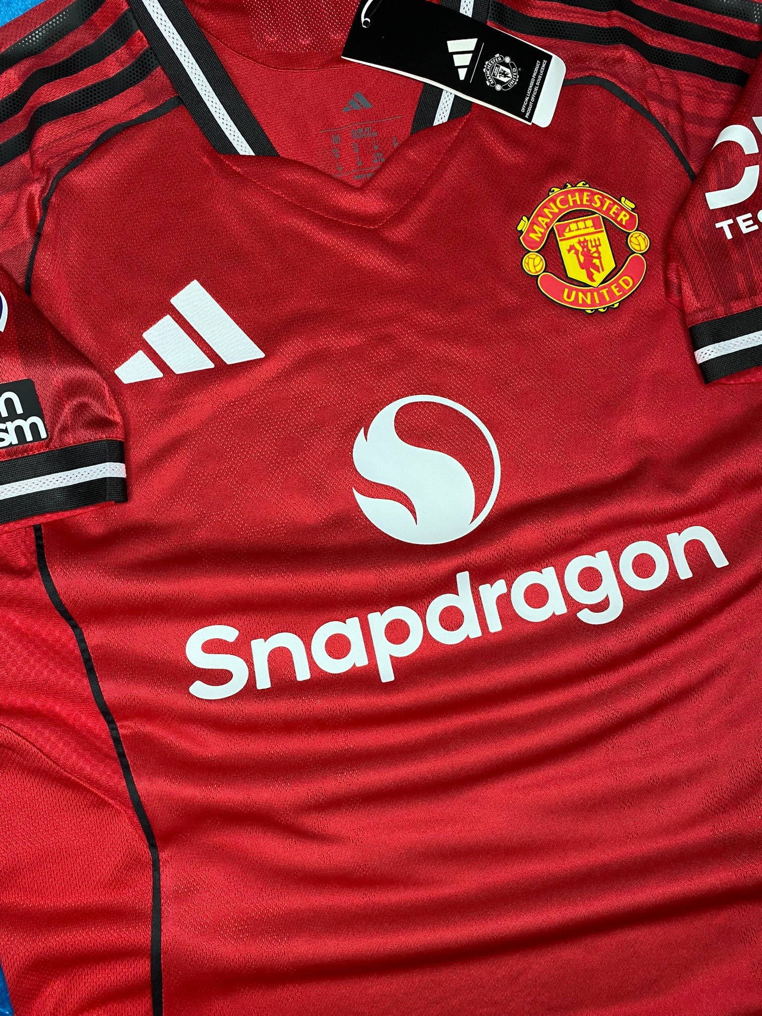 Manchester United home jersey. Season 25/26. Carlos Casemiro