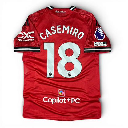 Manchester United home jersey. Season 25/26. Carlos Casemiro