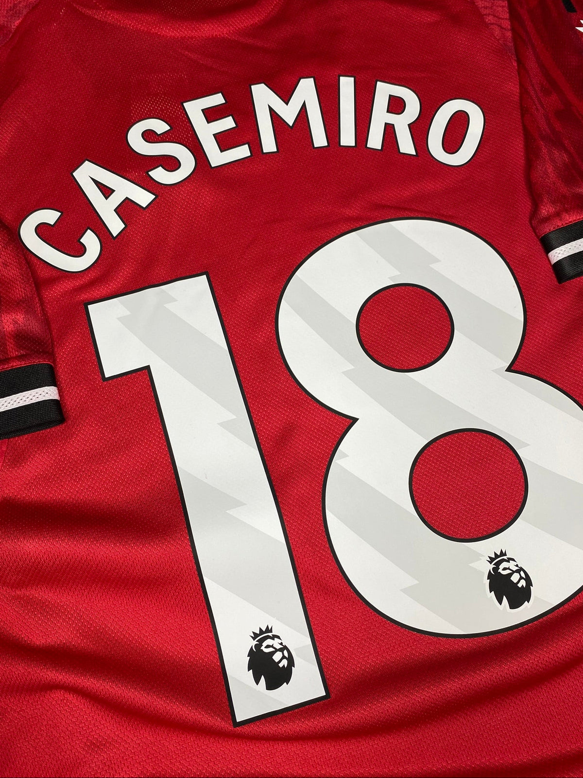 Manchester United home jersey. Season 25/26. Casemiro Carlos Henrique
