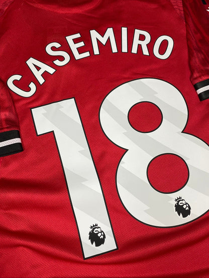 Manchester United home jersey. Season 25/26. Casemiro Carlos Henrique