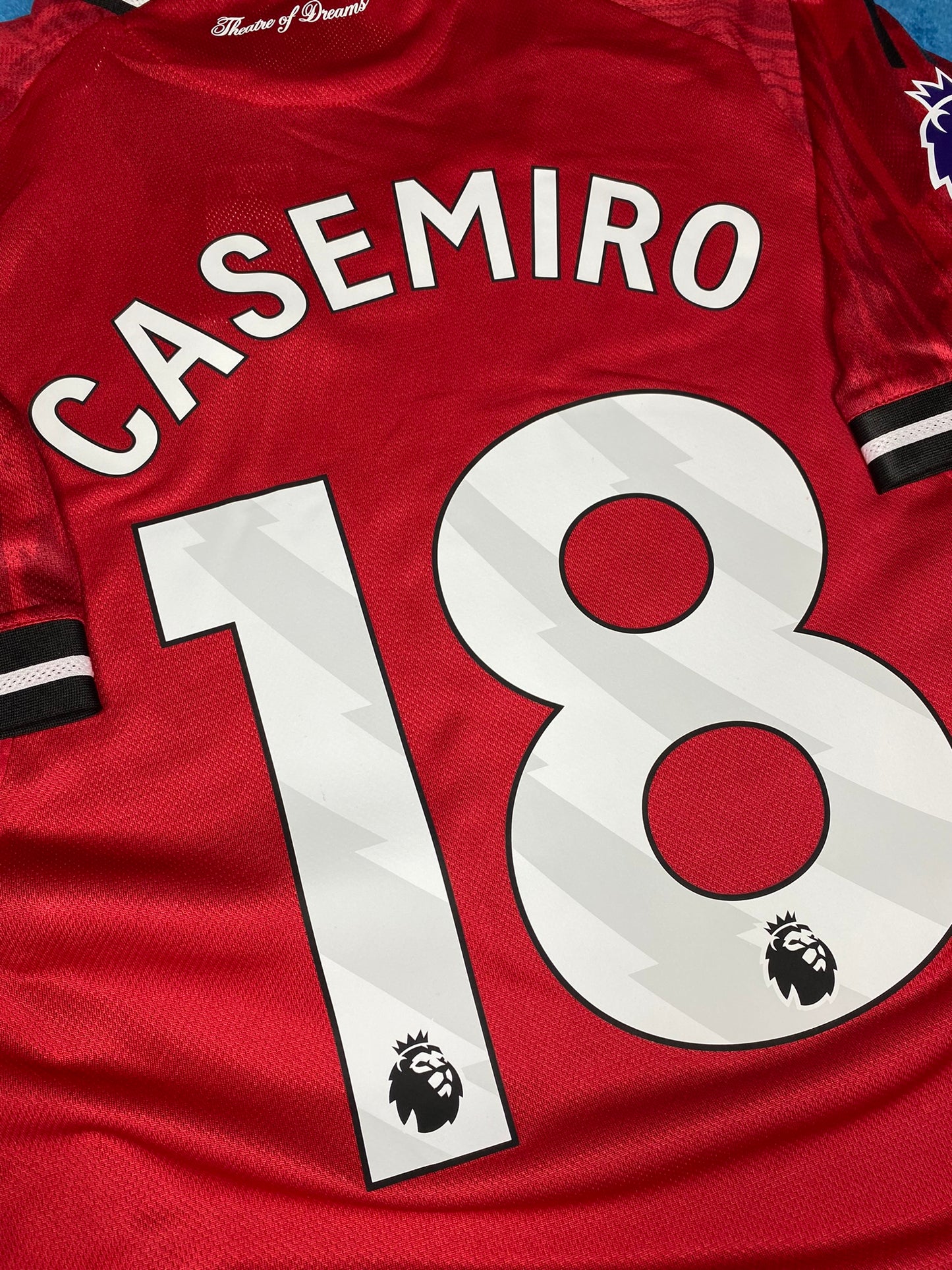 Manchester United home jersey. Season 25/26. Carlos Casemiro