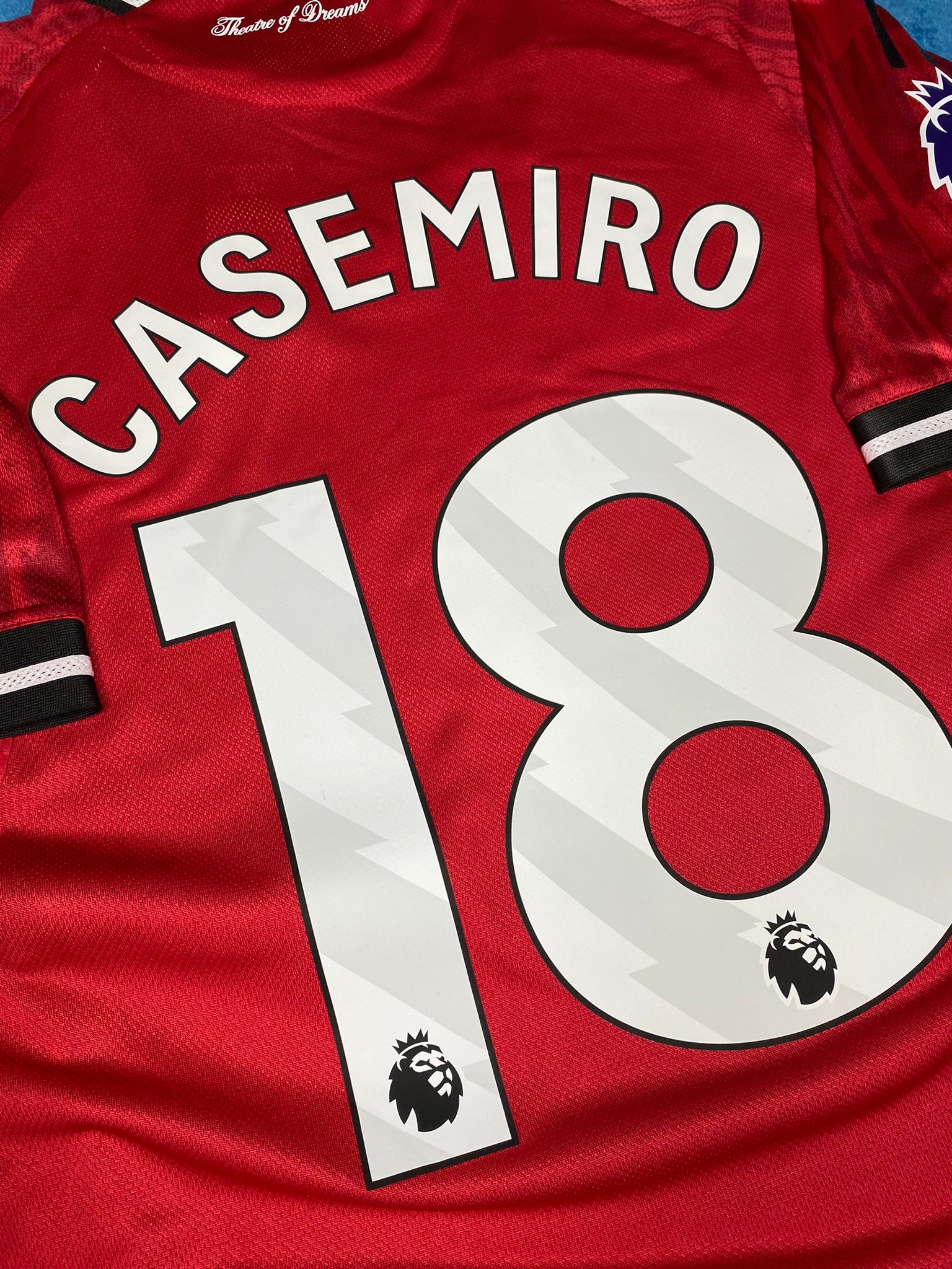 Manchester United home jersey. Season 25/26. Carlos Casemiro