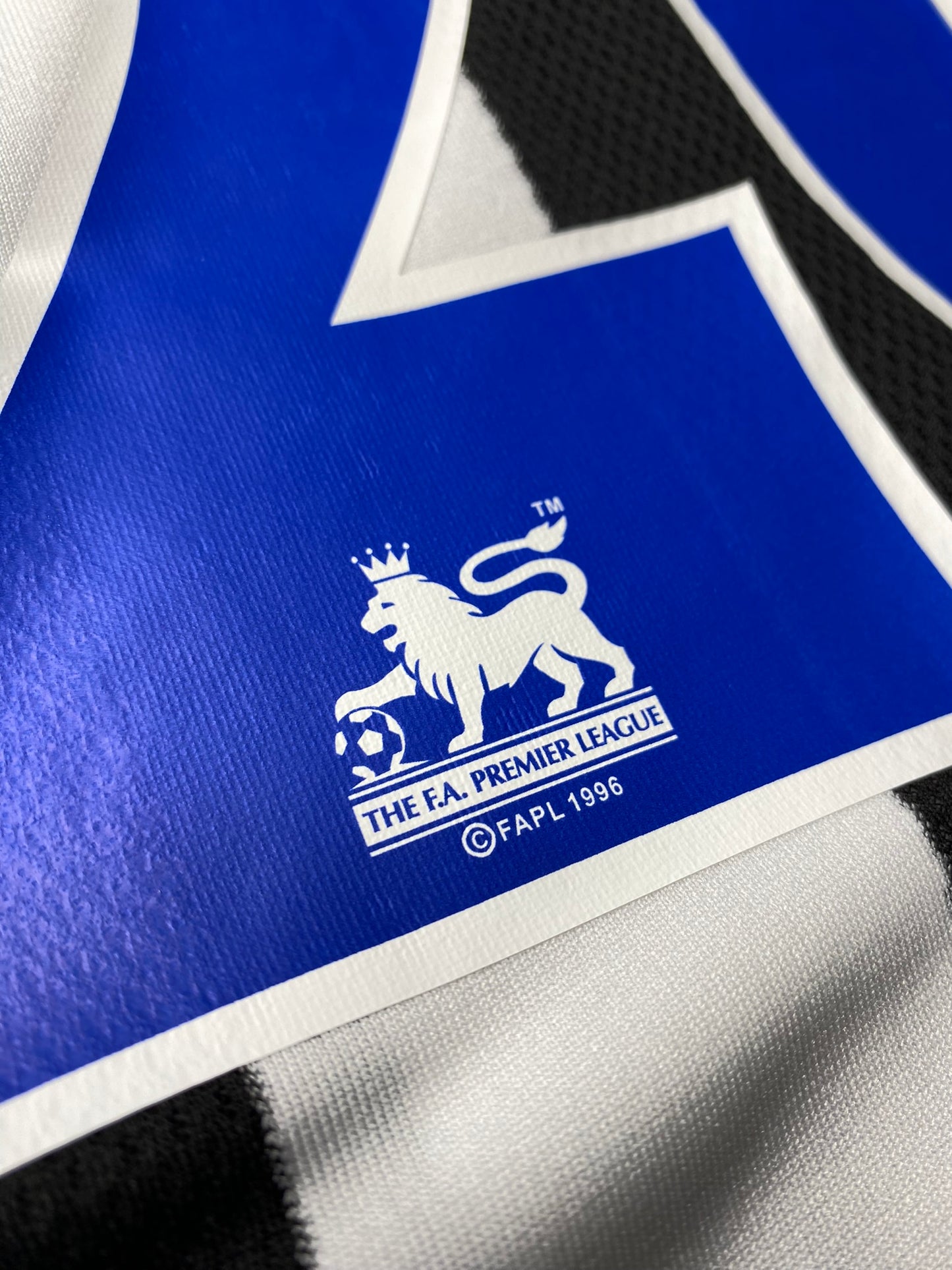 Newcastle United home jersey. Season 03/05. Santiago Munez