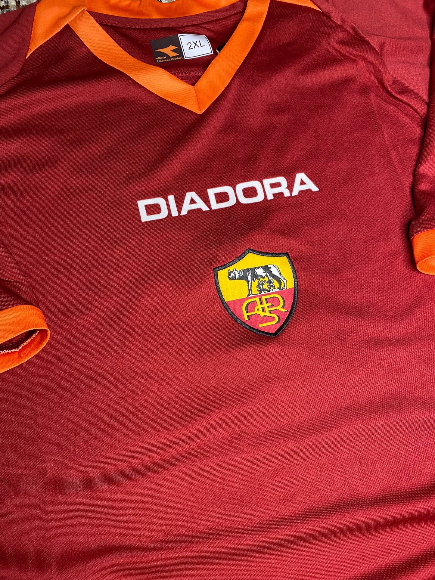 AS Roma home jersey. Season 06/07. Francesco Totti