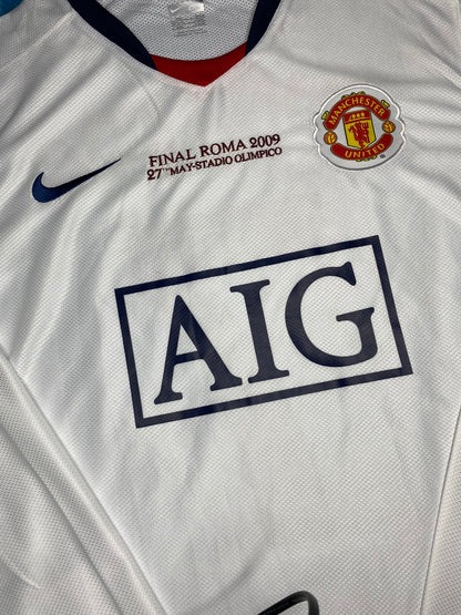 Manchester United longsleeve Away Jersey for the 2009 Champions League Final. Cristiano Ronaldo
