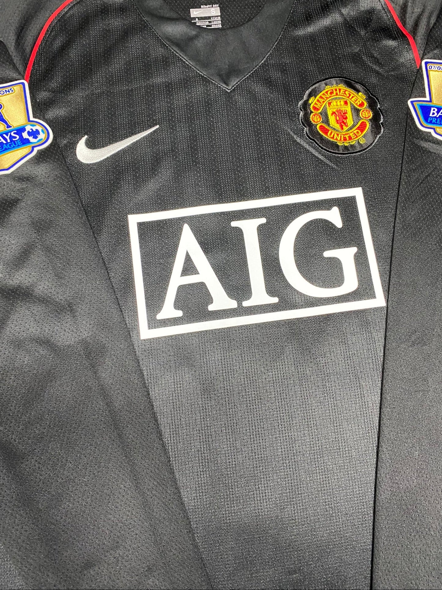 Manchester united longsleeve away jersey. Season 07/08. Cristiano Ronaldo