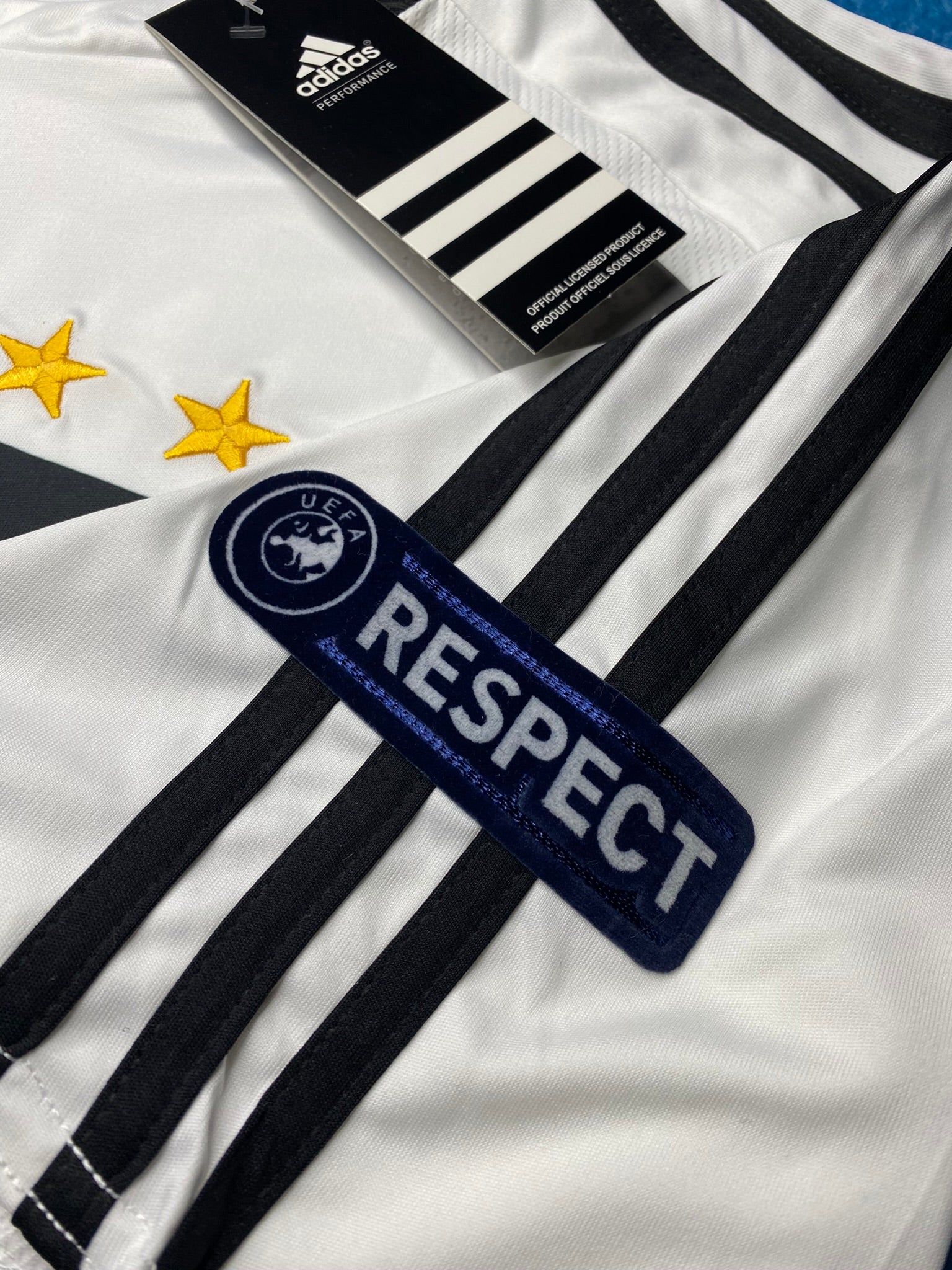 Germany's home jersey for Euro 2008. Michael Ballack