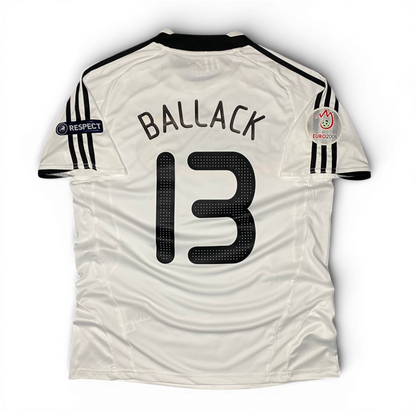 Germany's home jersey for Euro 2008. Michael Ballack