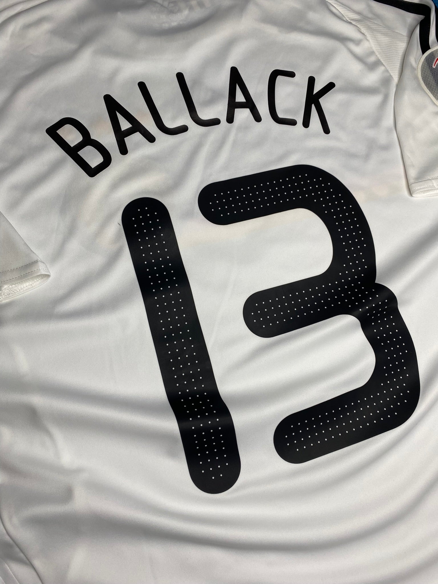 Germany's home jersey for Euro 2008. Michael Ballack