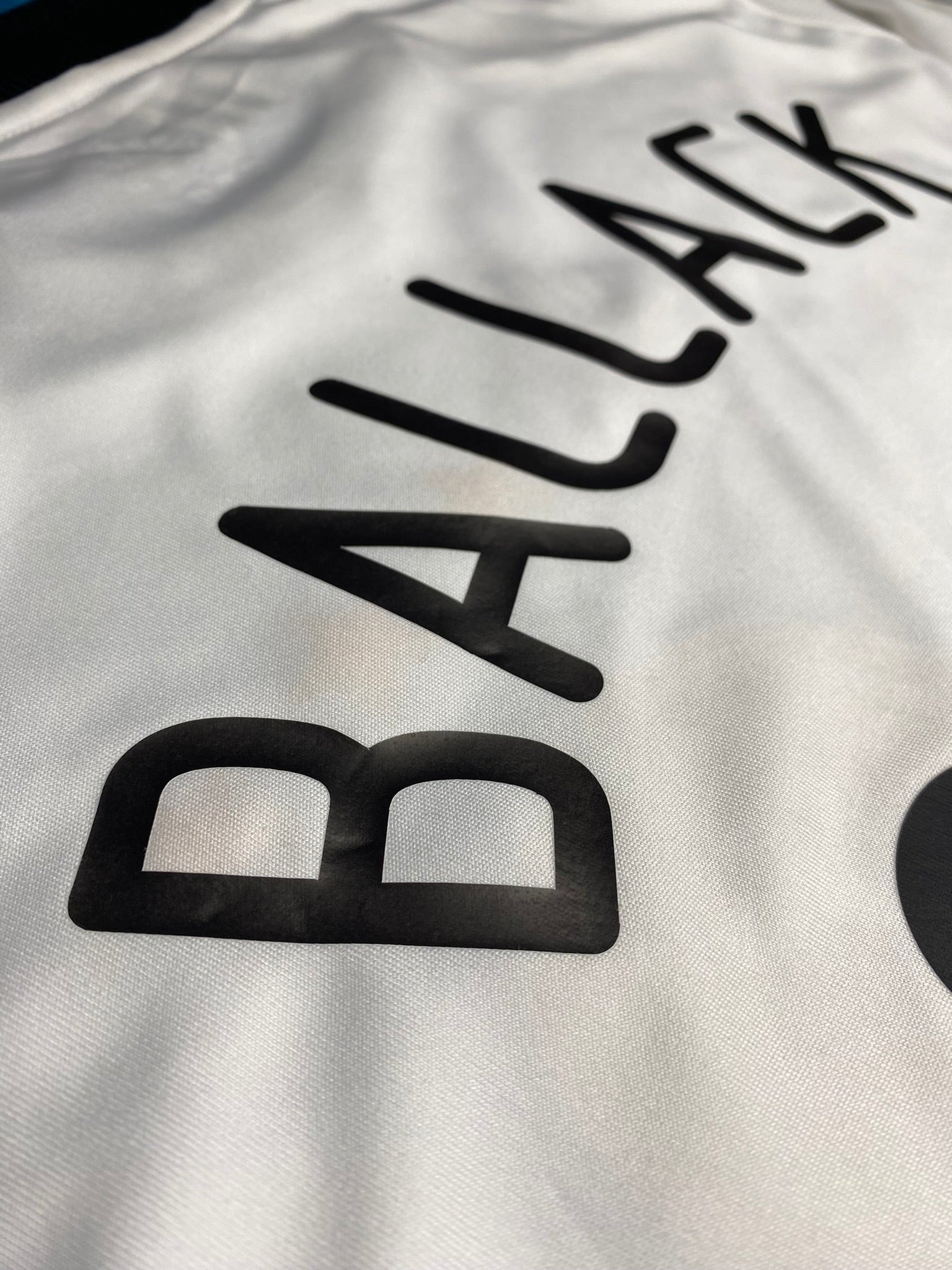 Germany's home jersey for Euro 2008. Michael Ballack
