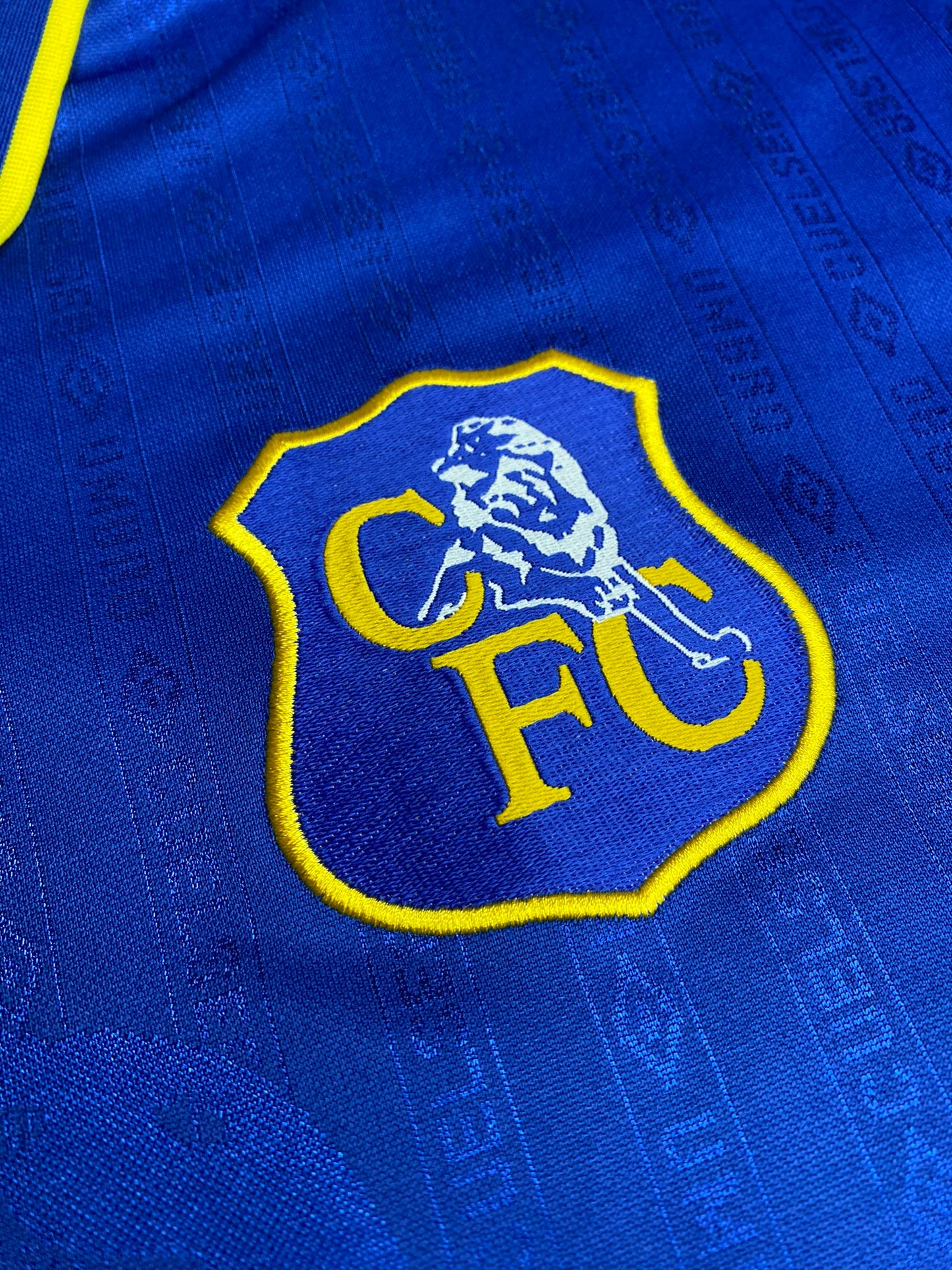 Chelsea home jersey. Season 95/97. Ruud Gullit