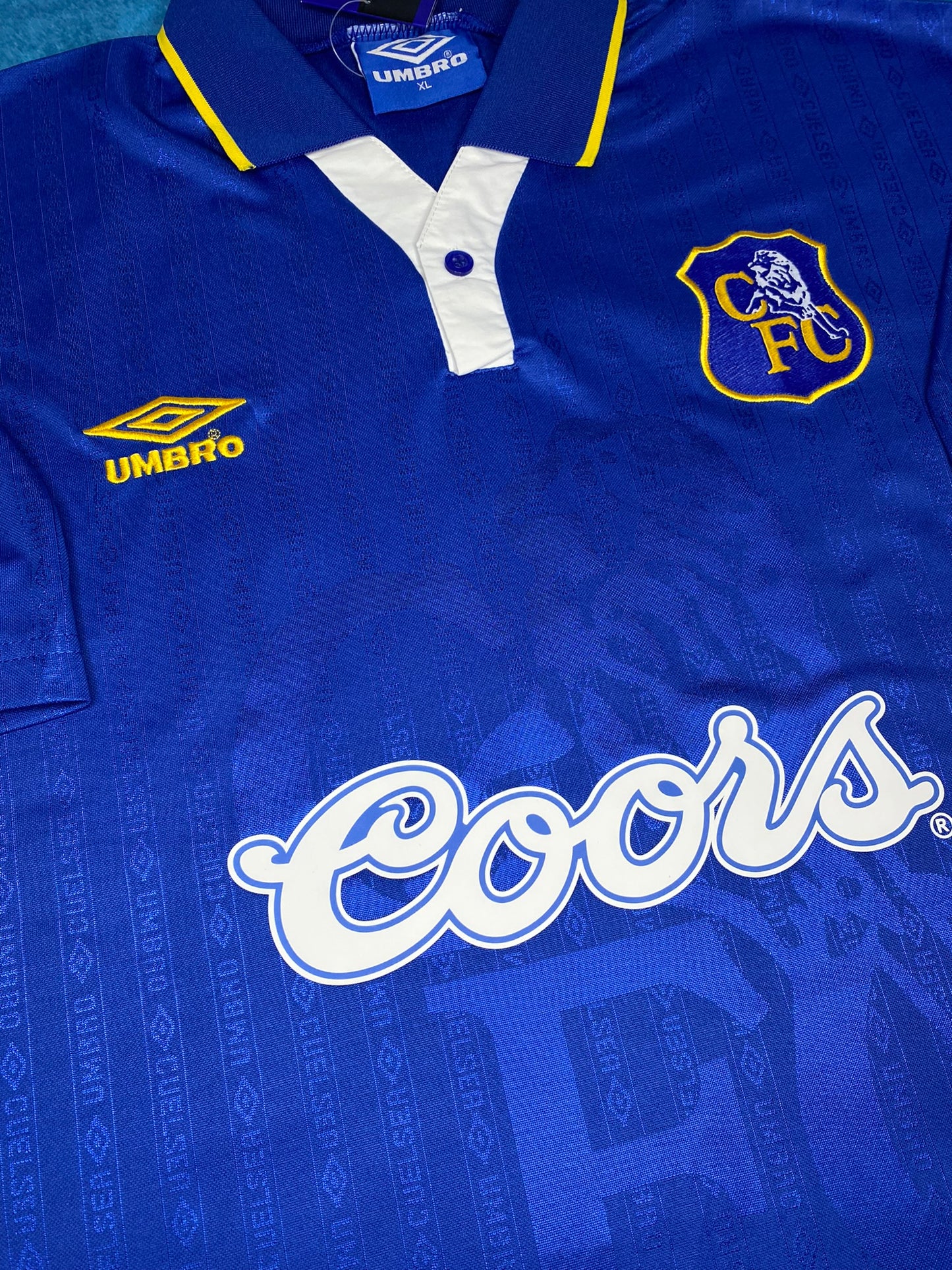 Chelsea home jersey. Season 95/97. Ruud Gullit