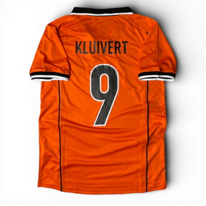 The Netherlands' home jersey for the 1998 World Cup. Patrick Kluivert