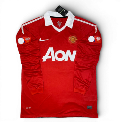 Manchester United longsleeve home jersey. Season 10/11. Javier "Chicharito" Hernandez