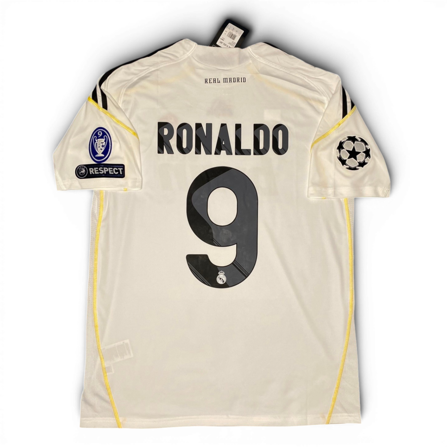 Real Madrid home jersey. Season 08/09. Cristiano Ronaldo